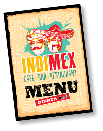 Dinner menu in Brisbane