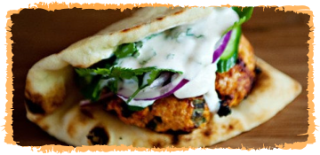 Tandoori Chicken Burger in Brisbane